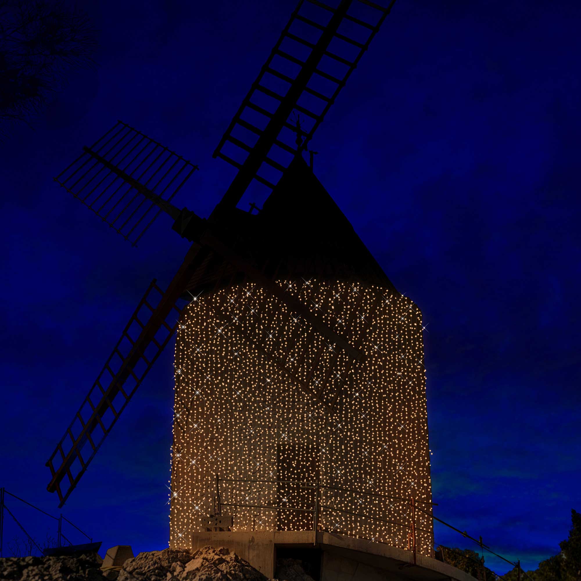 Rideau scintillant H10 x L2m - 230V